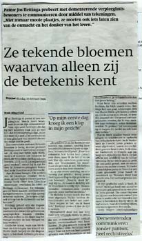 Artikel in Trouw over pastor Hettinga (19.02.2008)