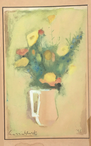 Bloemen in vaas