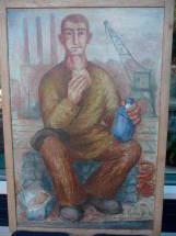 De schaftende arbeider