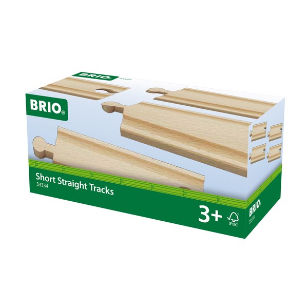 BRIO Halve rechte rails