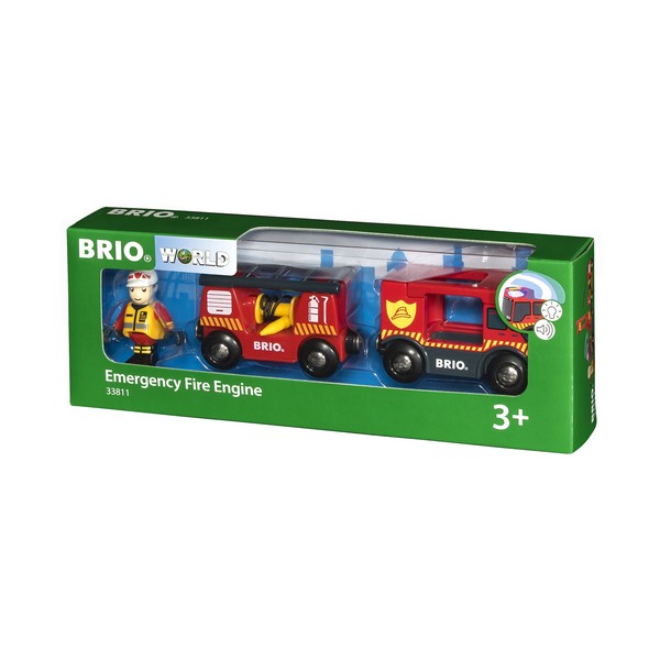 BRIO Brandweer locomotief
