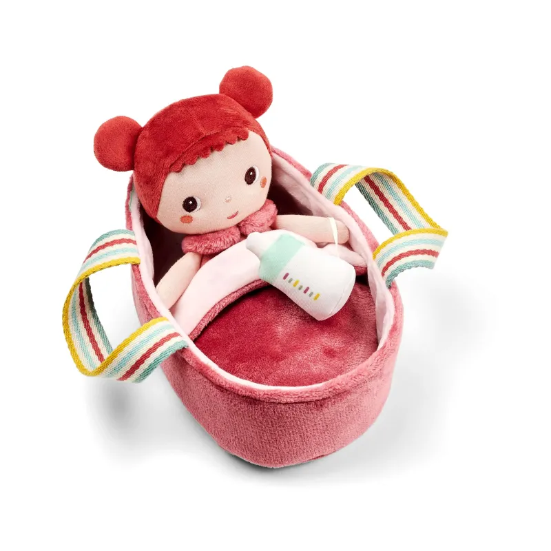 Lilliputiens Stoffen Babypop Mio in Reiswieg