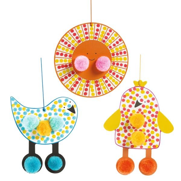 Djeco Puntjes en Pompons