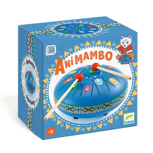 Djeco Animambo Grote Trommel met Tabulatuur