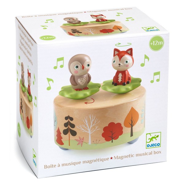 Djeco Magnetisch Muziekdoosje Dieren in het Bos