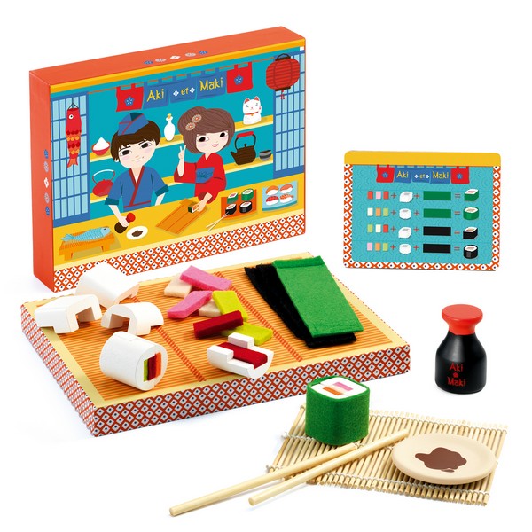 Djeco Houten Sushi Set Aki Maki