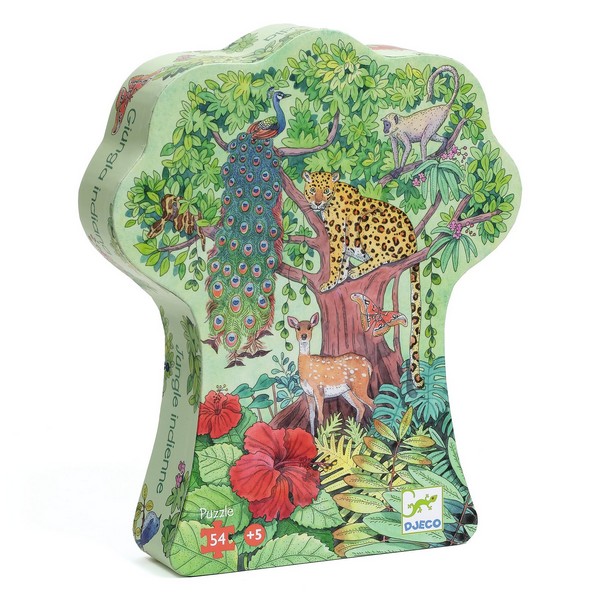 Djeco Silhouet Puzzel Jungle