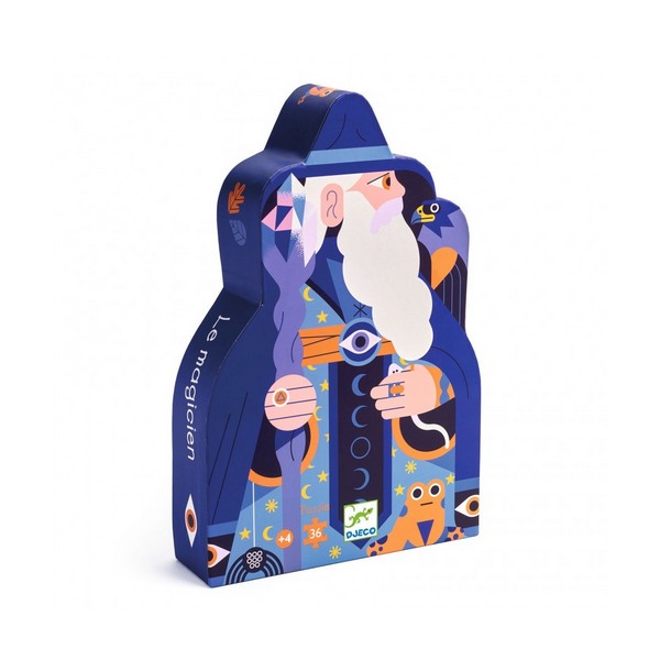 Djeco Silhouet Puzzel Tovenaar