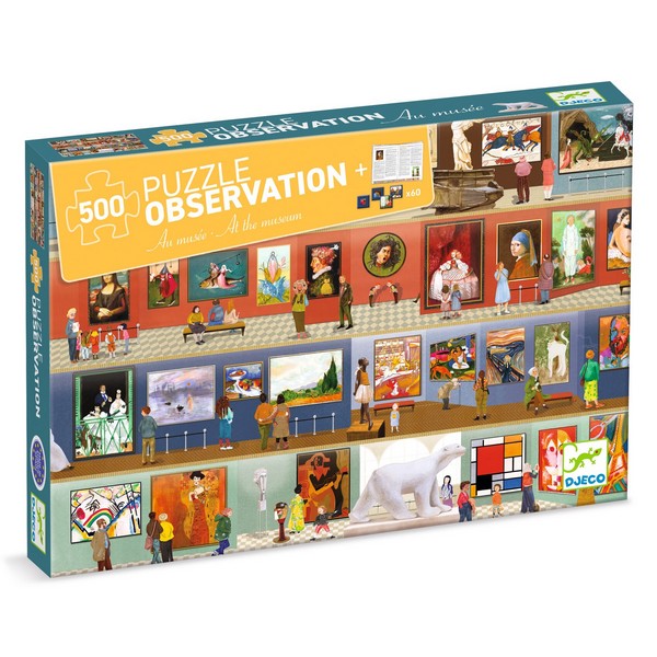 Djeco Zoekpuzzel In het Museum