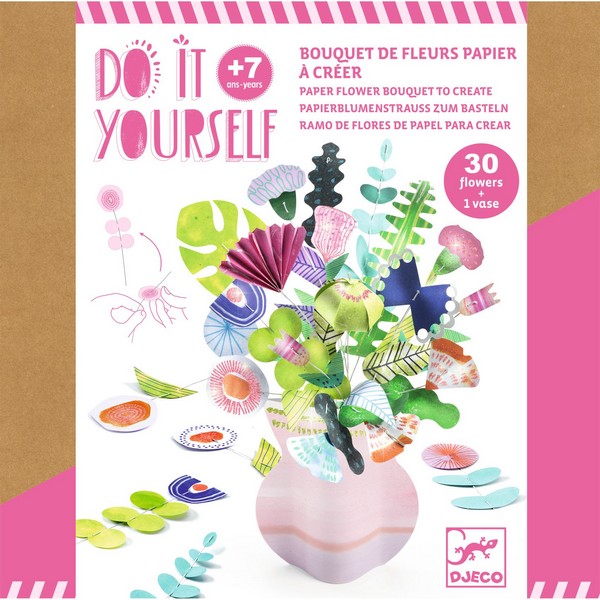 Djeco Do it yourself Papieren Bloemen