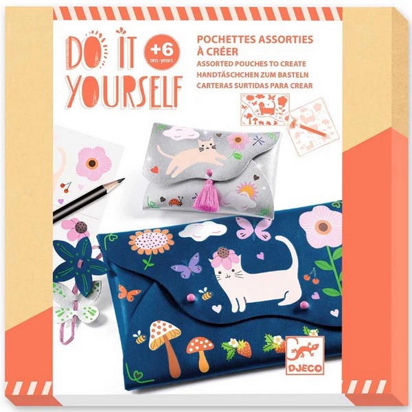 Djeco DIY Etui Fashionista