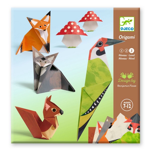 Djeco Origami Boswandeling (Niveau 3)