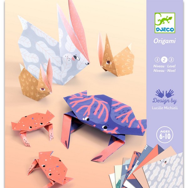 Djeco Origami Familie (Niveau 2)