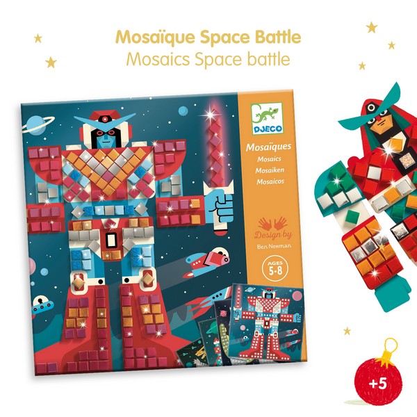 Djeco Mozaiek Space Battle