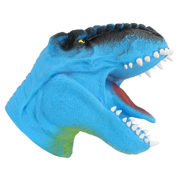 Dino World Handpop T-Rex Blauw
