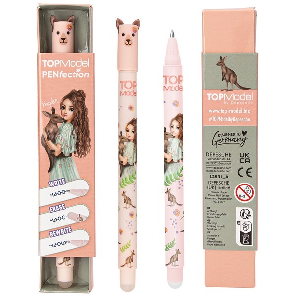 TOPModel Uitgumbare Gelpen Kangoeroe