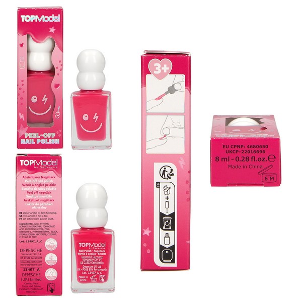 TOPModel Peel Off Nagellak Pink Power