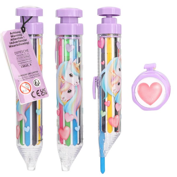 Ylvi 8 Kleuren Draaipotlood Paars