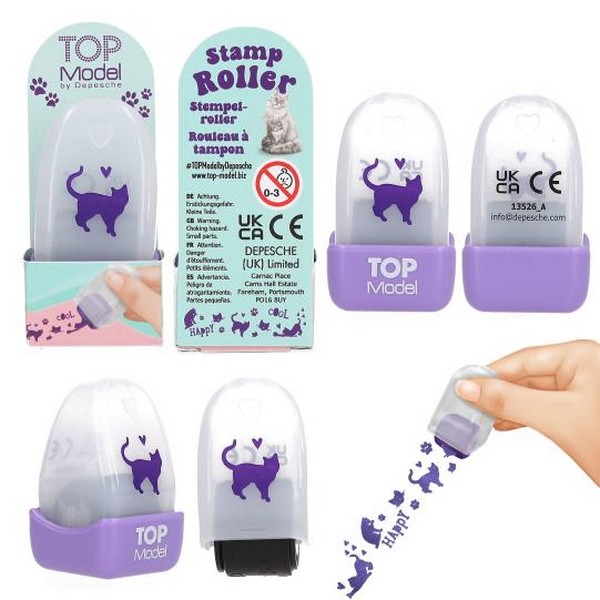 TOPModel Stempelroller Paars