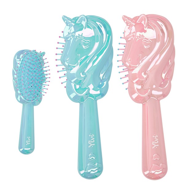 Ylvi Haarborstel Eenhoorn Blauw