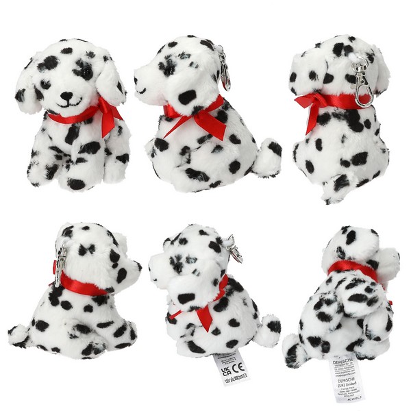 TOPModel Sleutelhanger Knuffel Hondje Wit