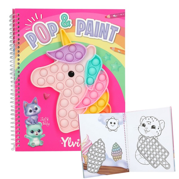 Ylvi Pop & Paint Kleurboek Eenhoorn