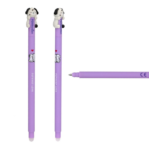 PENfection Uitwisbare Gelpen Purever Love Paars
