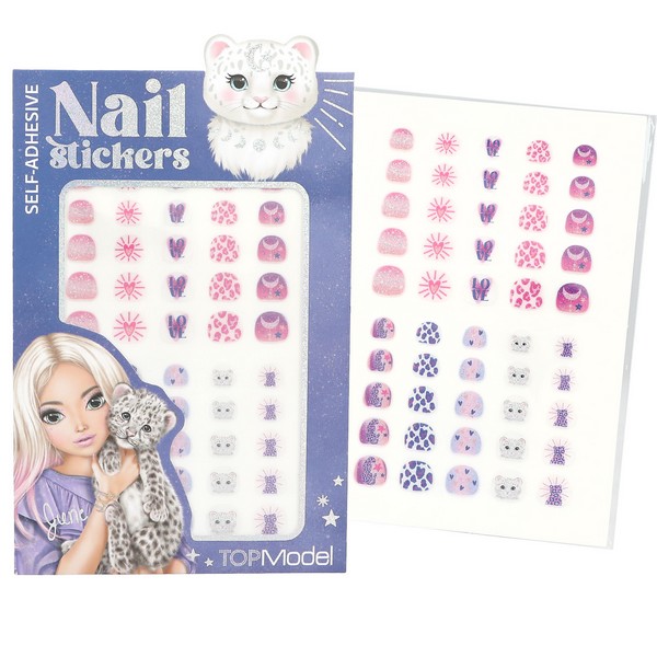 TOPModel Nagelstickers BEAUTY and ME Witte Panter