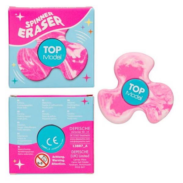 TOPModel Fidget Spinner Gum Roze