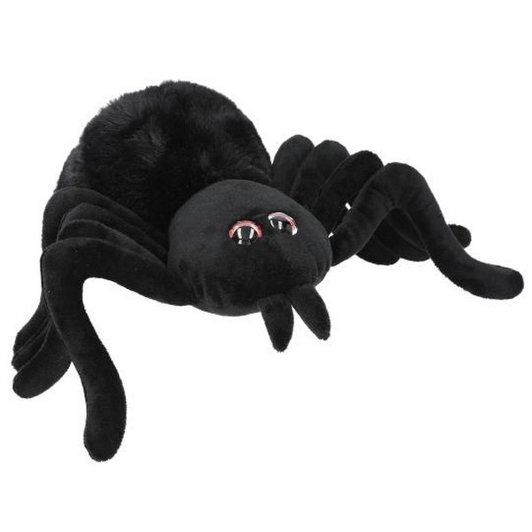 Adventure World Knuffel Spin Zwart (20 cm)