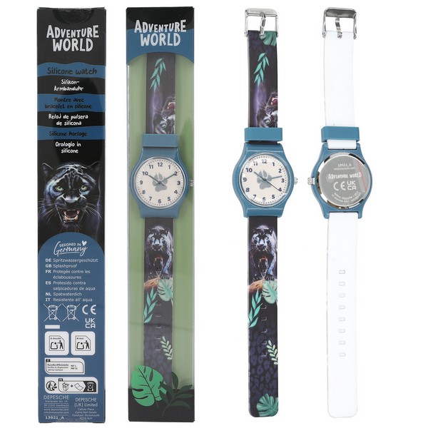 Adventure World Horloge Panter