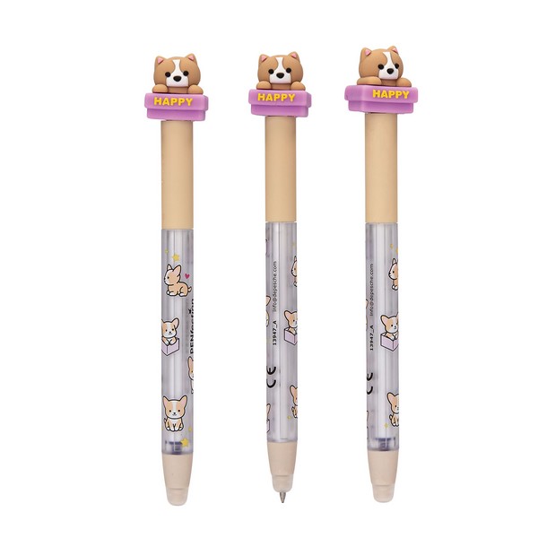 PENfection Uitwisbare Gelpen Spinner Puppy