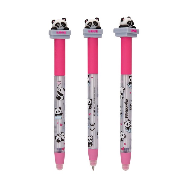 PENfection Uitwisbare Gelpen Spinner Panda
