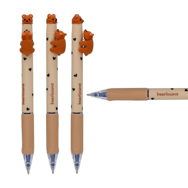 PENfection Uitwisbare Gelpen Click and Kiss Bearlicious