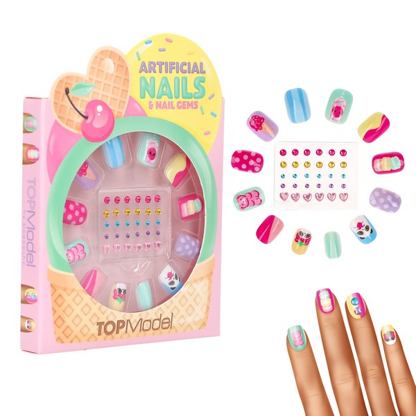 TOPModel Kunstnagels en Steentjes Candy Glam