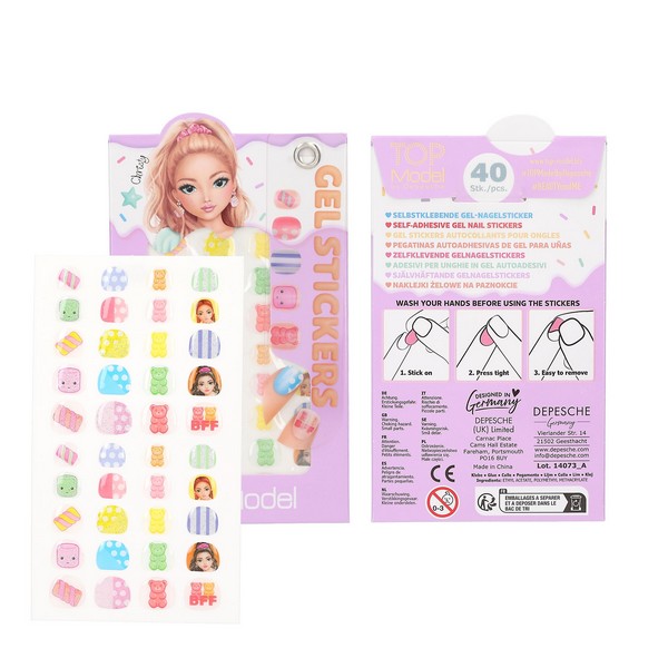 TOPModel Gel Nagelstickers Candy Glam Christy