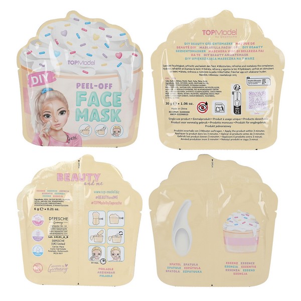 TOPModel Peel-Off Gezichtsmasker Candy Glam Cake