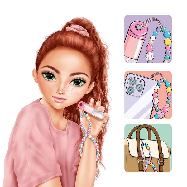 TOPModel Lipgloss met Kralenhanger Candy Glam