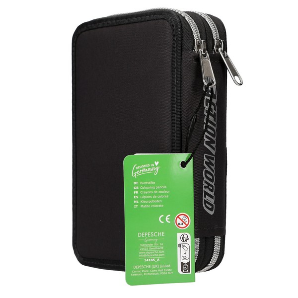 Action World Kleurpotloden Etui Voetbal