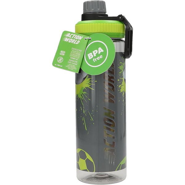 Action World Drinkfles Voetbal