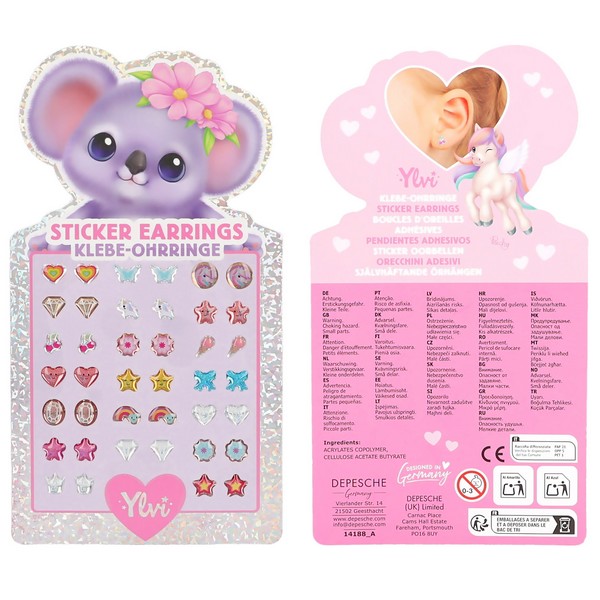 Ylvi Sticker Oorbellen Koala
