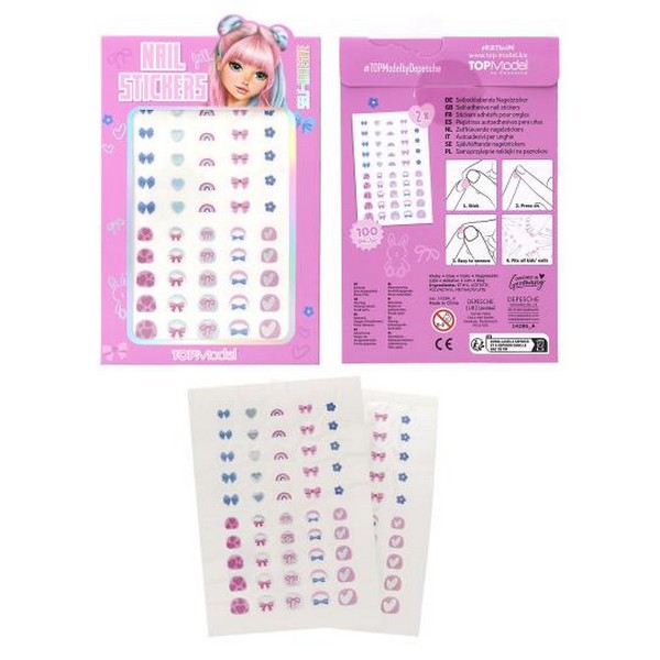 TOPModel Nagelstickers June