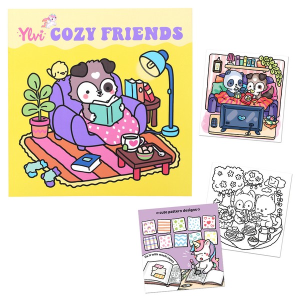 Ylvi Kleurboek Cozy Friends