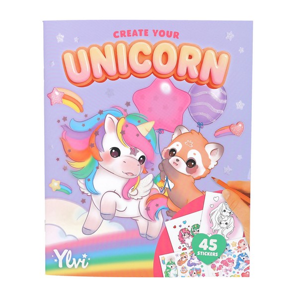 Ylvi Create your Unicorn Kleurboek