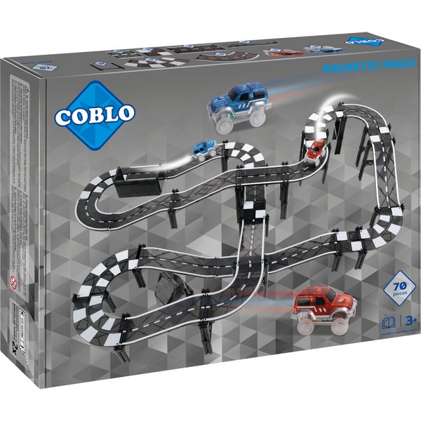 Coblo Magnetic Magic Racetrack 70 stuks