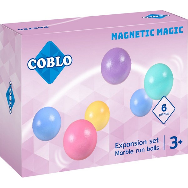 Coblo Magnetic Magic Expansion Set Marble Run Balls