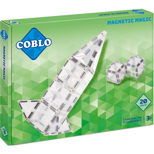 Coblo Magnetic Magic Expansion Set Transparant