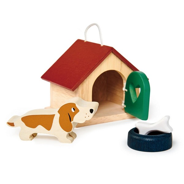 Tender Leaf Houten Hond Set