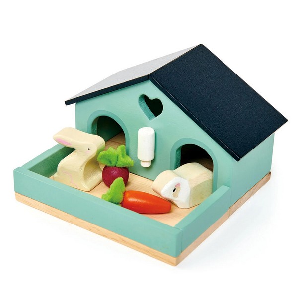 Tender Leaf Houten Konijnen Set