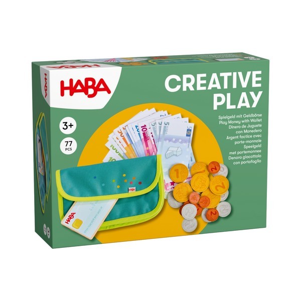 Creative Play Speelgeld met Portemonnee